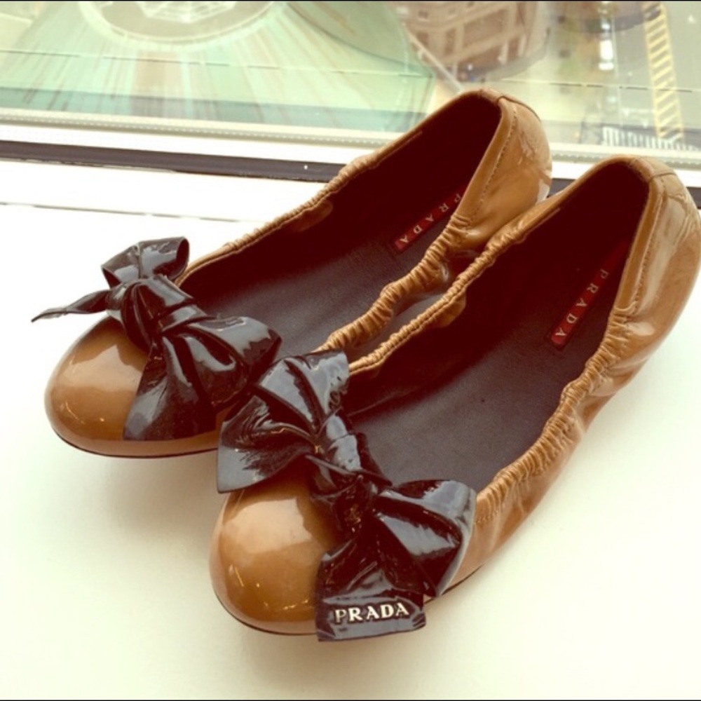 Prada Bow Flats